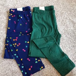 Girls 14. Kohl’s leggings bundle. NWT.